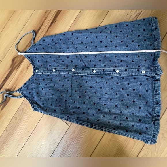 NWT DL1961 Eilis Embroidered Denim Tank Dress - Picture 5 of 6